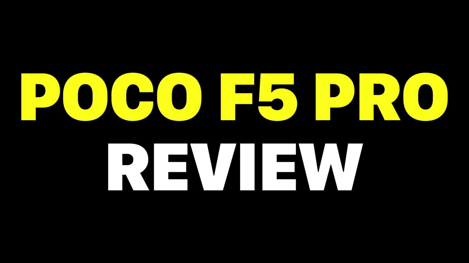 Poco F5 Pro Review